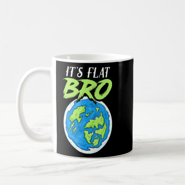 Dess platta Bro - Platt jord Kaffemugg (Vänster)