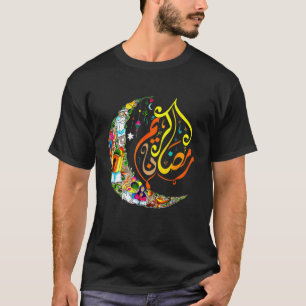 Dess Ramadan Muslim Eid Mubarak Islamic Lycklig Ra T Shirt