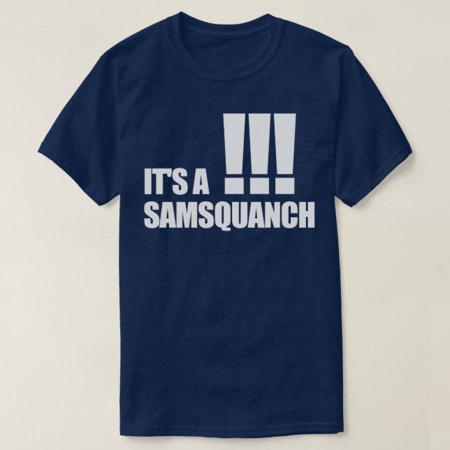 Dess Samsquanch T Shirt (Design framsida)
