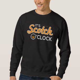 Dess Scotch O Clock Time Whiskey Makers Lång Ärmad Tröja