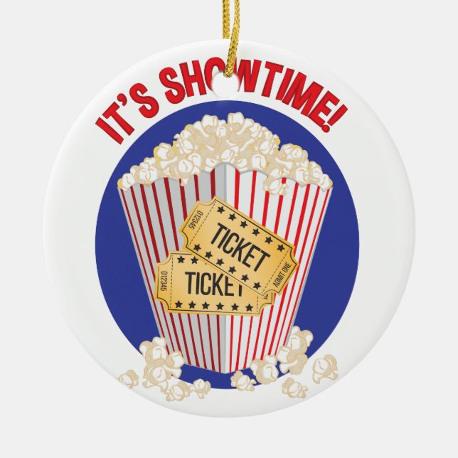 Dess Showtime Julgransprydnad Keramik (Framsidan)