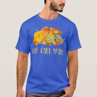 Dess sjunkande Yall Cute Pumpkins Square hösten fa T Shirt