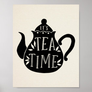 Dess te-time-te-älskare-tekanna Poster