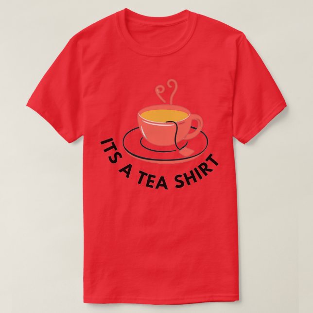 Dess Tea Shirt T Shirt (Design framsida)