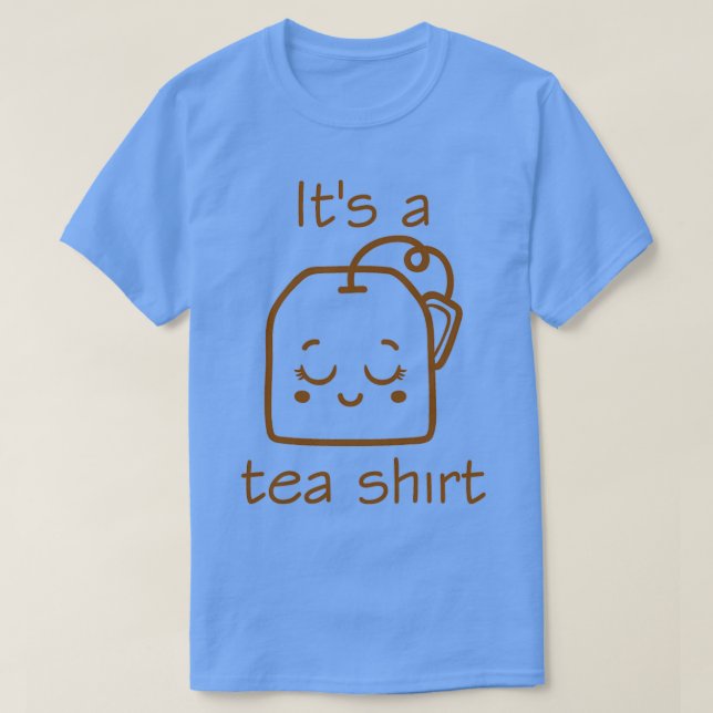 Dess tea Shirt Tea Älskare Shirt Tea Älskare Gift  T (Design framsida)