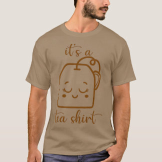 Dess tea Shirt Tea Älskare Shirt Tea Älskare Gift T