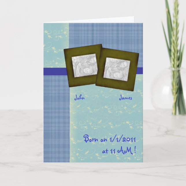 Dess tvillingpojkar - Fågelmeddelande - Flickor Meddelande (Framsida)