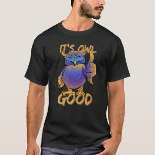 Dess Uggla Bra - Ljudig Bird Pun, Cute Thumb Up Pr T Shirt