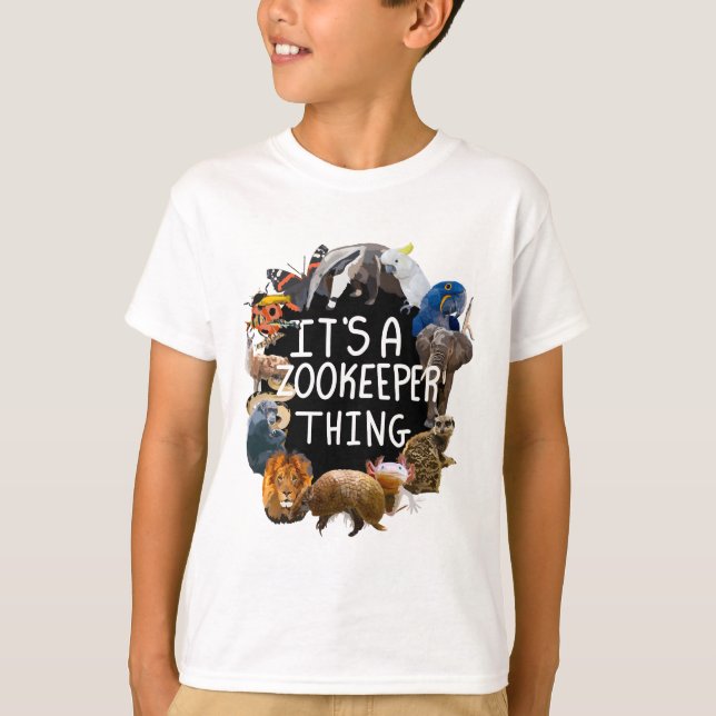 Dess Zookeeper Sak T Shirt (Framsida)