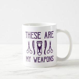 Dessa är min vapen kaffemugg
