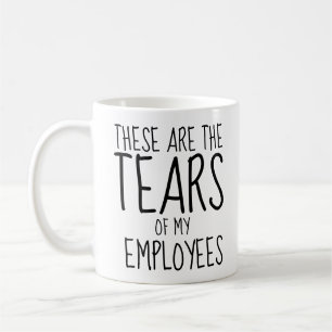 Dessa Är Tårarna Från Min Personal Kaffemugg