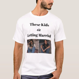 Dessa barn gifter sig 90-tal Barnfoto T Shirt