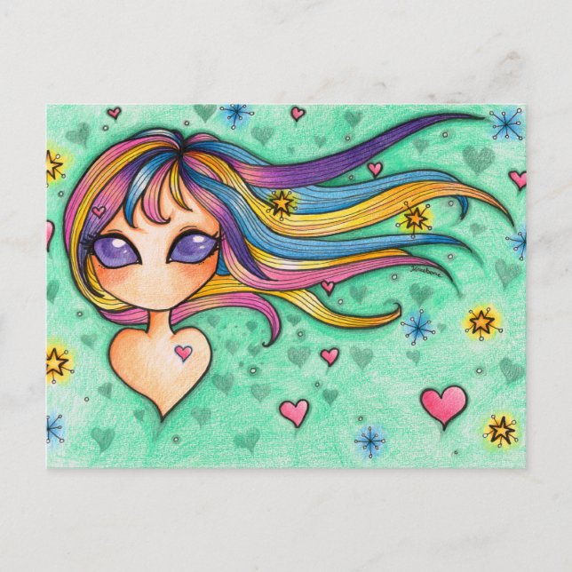 Dessa drömmar vykort (Framsida)