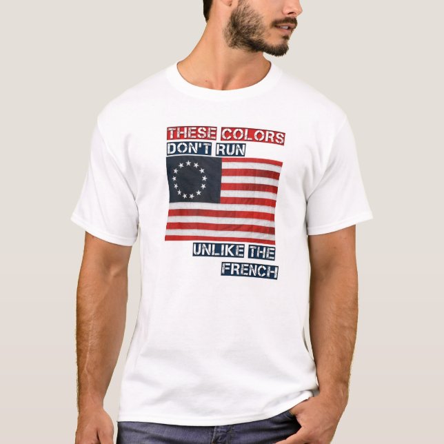 Dessa färger kör inte t-shirt (Framsida)