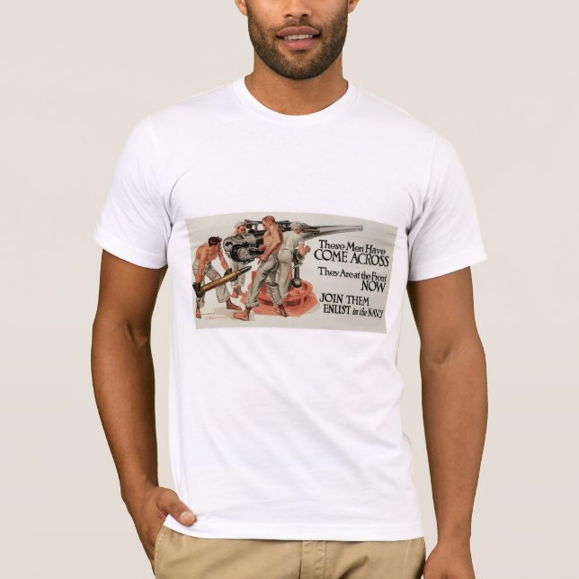 Dessa män har stött på t-shirt (Framsida)