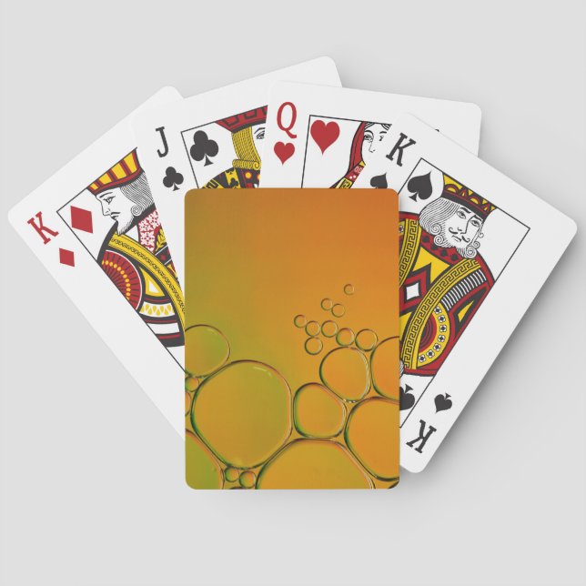 dessa orange bubblor casinokort (Baksidan)