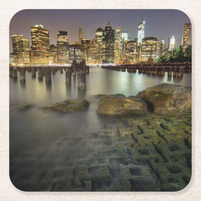 Dessa pinnar är i Brooklyn Park Underlägg Papper Kvadrat (Framsidan)