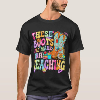 Dessa stövlar är gjorda för att lära ut tillbaka t shirt