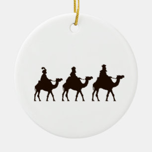 Dessa tre Kungar är jul Teckning Julgransprydnad Keramik