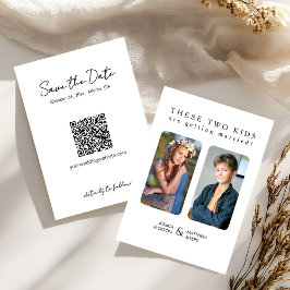 Dessa två barn är Gifta sig Bilder i barndomen Inbjudningar