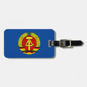 Dessau, DDR, Dessau, Tyskland (Öster German Ossi) Bagagebricka