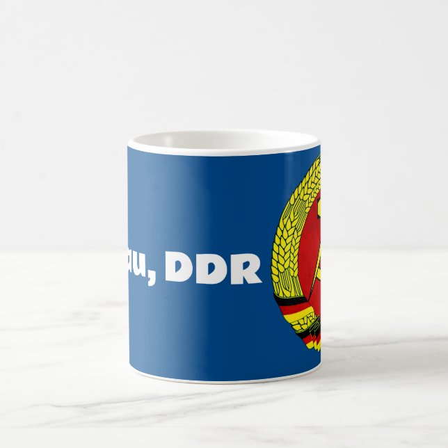 Dessau, DDR, Dessau, Tyskland (Öster German Ossi) Kaffemugg (Center)