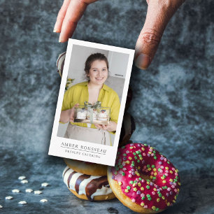 Dessert Caterer Baker Visitkort