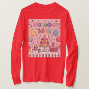 Dessert Day 14:e Oktober Dam T-Shirt