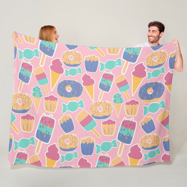 Dessert Fleece Blanket (På plats)