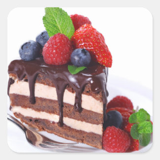 DESSERT! FYRKANTIGT KLISTERMÄRKE