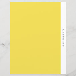 Dessert-kategori | Receptdelare | Enkel Gult