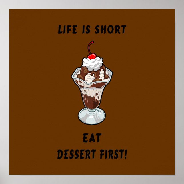 Dessert Life Poster (Framsidan)