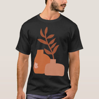 Dessert Måne Modern Abstrakt Boho PrintSe andra T Shirt