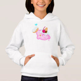 Dessert Narwhal Hoodie T Shirt