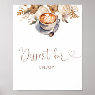 Dessert Pub Kärlek brinner Möhippa Poster
