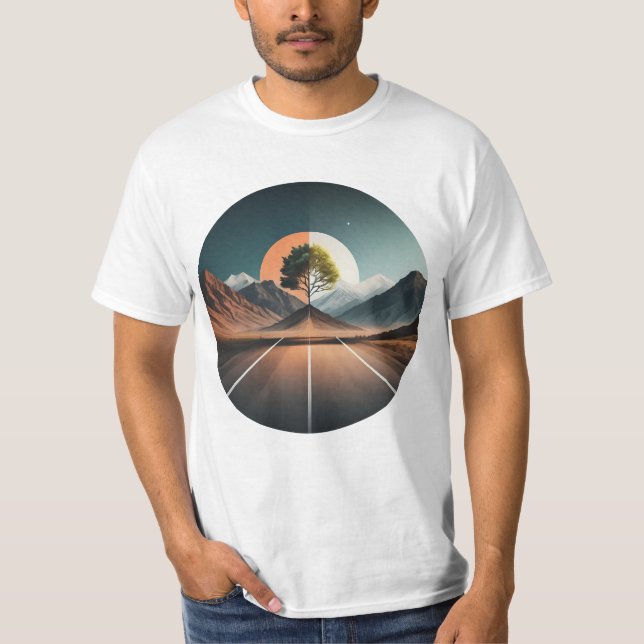 Dessert träd t shirt (Framsida)
