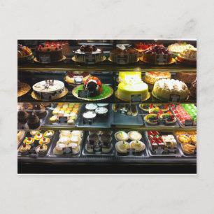 Dessert Visning Fodral Vykort
