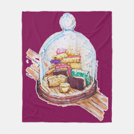 Desserter under Glasdagé Fleecefilt