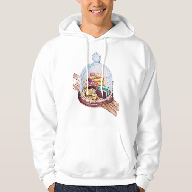 Desserter under Glasdagé Hoodie (Framsida)