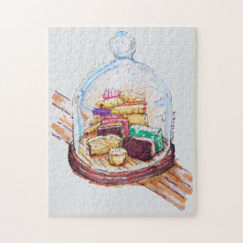 Desserter under Glasdagé Pussel