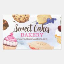 Desserts Bakery-etikett