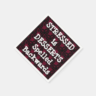 Desserts Cocktail Pappra blöjor Pappersservett