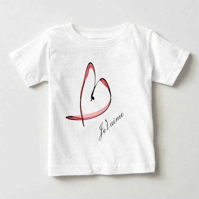 dessin mignon petit coeur tee (Framsida)