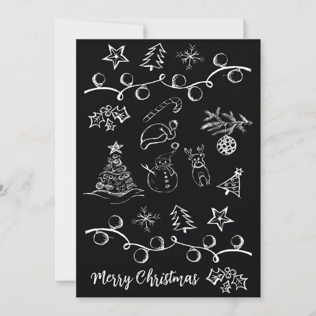 dessins motifs de Noël Julkort (Framsida)