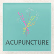 Dessous de verre Acupuncture