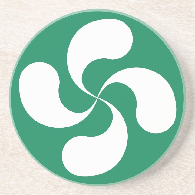 Dessous de verre Croix Basque "Lauburu" Underlägg (Framsidan)