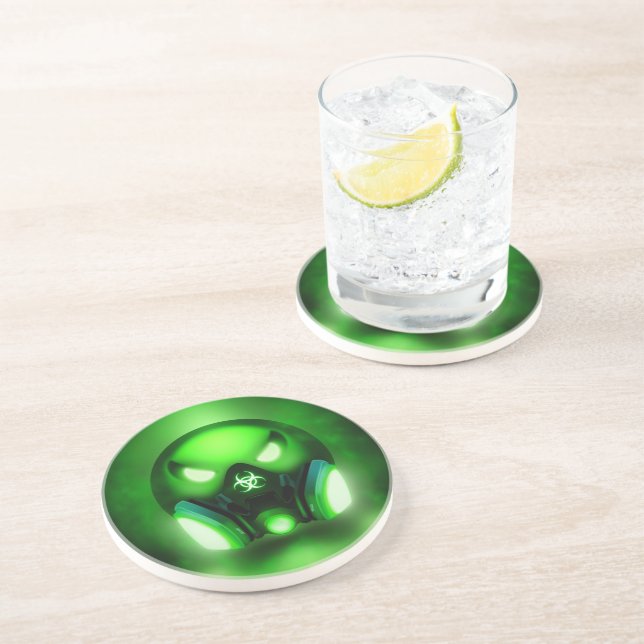 Dessous de Verre en Grès Toxicmoji Underlägg (Sidan)