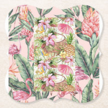 Dessous-de-verre en papier flowers