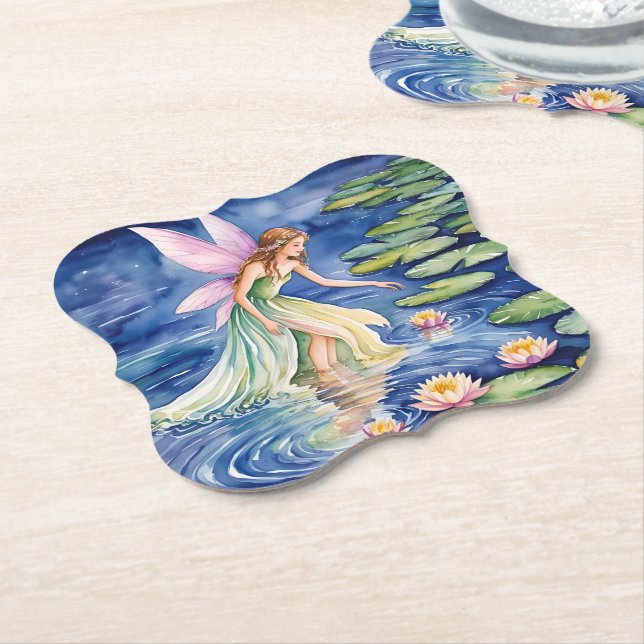  Dessous-de-verre en papier  Underlägg Papper (Vinklad)