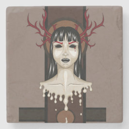 Dessous de verre en pierre stenunderlägg